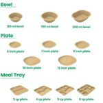 Bagasse Bowl Plates